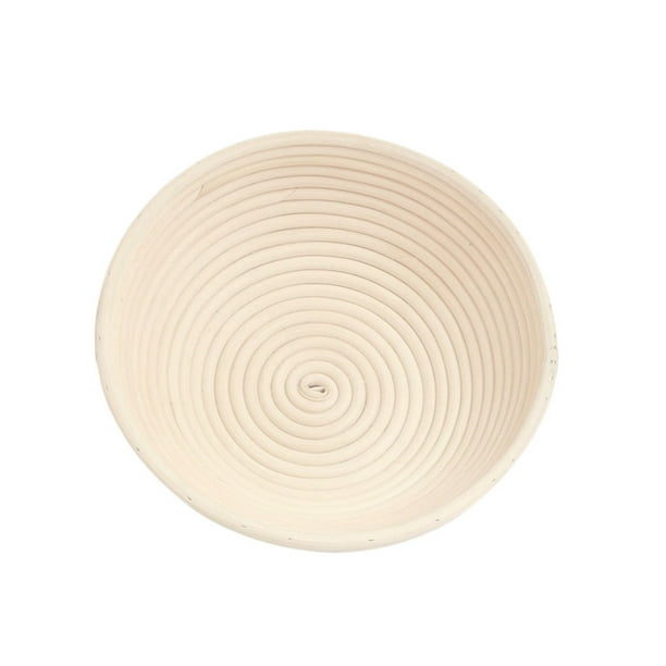 Moyic Cesta redonda para prueba de pan, cuenco hecho a mano de mimbre para levantamiento de masa, cesta de pan profesional para panaderos caseros Type2 NO2 Moyic HA1262-04B