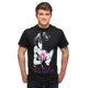 thumbnail image 1 of The Doors - Camiseta Psychedelic Jim para Adultos Unisex (Negro), 1 of 2