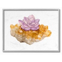 Stupell Home Décor Flowers Framed Art Print, by Ziwei Li