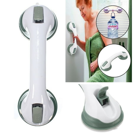- Powerful Strong Suction Bathroom Stair Bathroom Shower Grab Bar Bath Grip Handle Rail Tub Support Safety Toilet Handrail Anti-Slip Waterproof