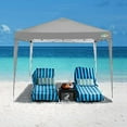 thumbnail image 4 of HOTEEL 10'x10' Pop up Canopy Tent, Outdoor Instant Commercial Tents, Shade Shelter Gazebo,for Backyard Parties Event,Gray, 4 of 9