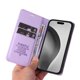 thumbnail image 5 of Funda para iPhone 16 Pro Max Estuche de Cuero PU Tipo Cartera con Ranuras para Tarjetas y Cierre Magnético, 5 of 5