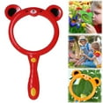 thumbnail image 1 of HUASHENG Magnifying Glass For Kids Colorful Hand Toy Magnifying Glass Magnifier Glasses For Science Class Reading Outdoor Observation, 1 of 5