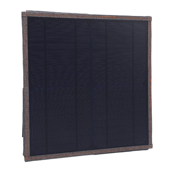 Panel Solar Portátil, Protección Solar, Reconocimiento Inteligente, Alta Tasa De Conversión, Kit De Panel Solar Portátil Para Acampar