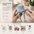 thumbnail image 3 of Funny Leggy Pot Planter, Yellow Pants Character Plant Pot for Succulents Plants Live, Indoor Outdoor Plants Shelf Decor, 3 of 6
