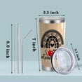 thumbnail image 2 of Teacher Gift Teacher Appreciation 20oz Tumbler with Lid and Straw Teach Love Inspire Insulated Tumblers Back To School Gifts for Teachers (Tumbler-Teacher Life), 2 of 6