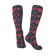 thumbnail image 4 of Balery Rose Flowers Printed Novelty Socks Men's Women's Crew Socks Sports Socks Knee High Socks Cotton Socks Quirky and Cool Socks, 4 of 9