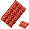 thumbnail image 1 of ShenMo Buscuit Mini Round Donut Mold and DIY Cake Baking Mold (18 Shelves), 1 of 5