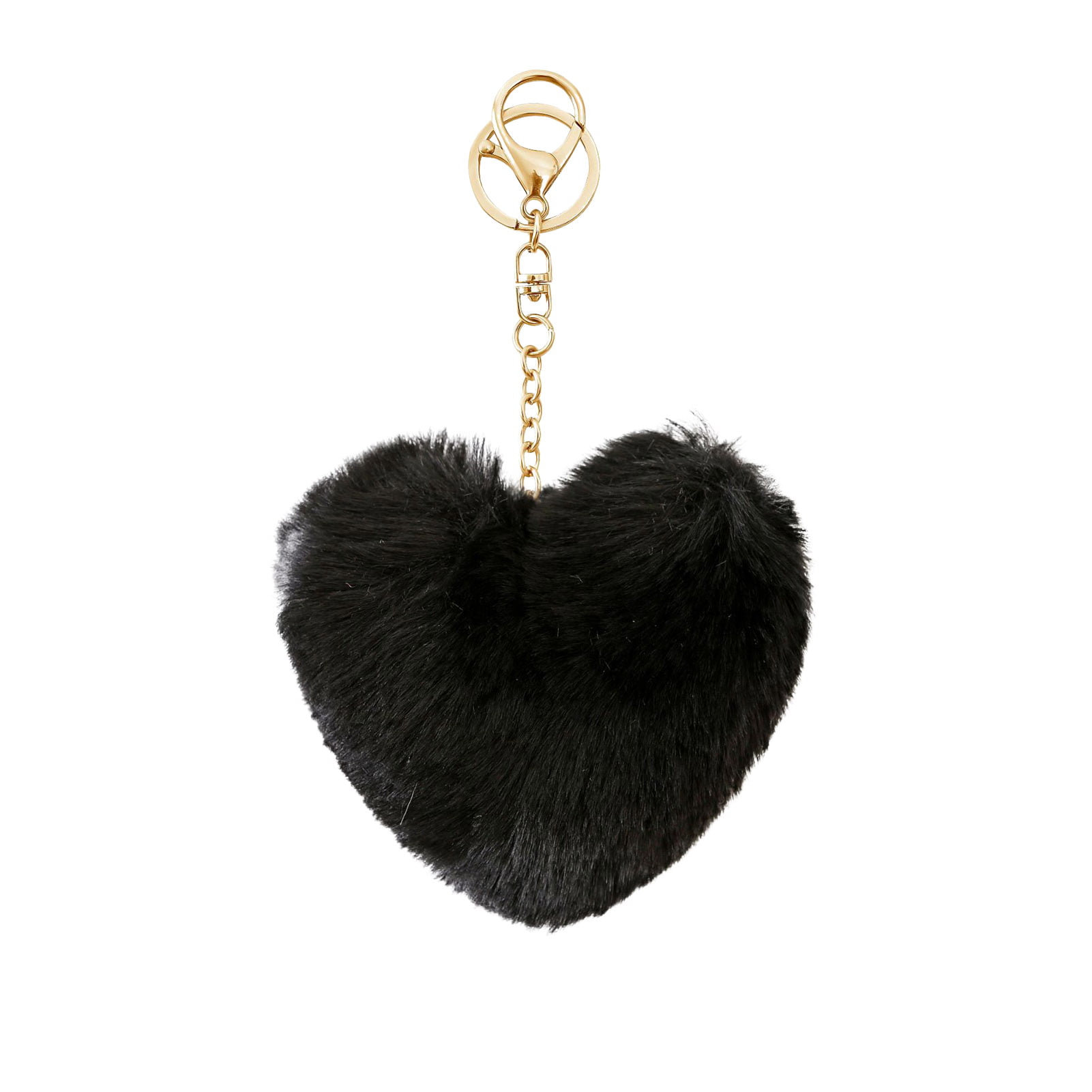 Lady Faux Fur Pompom Balls Bag Handbag Furry Fluffy Cute Kawaii Gift Fashion