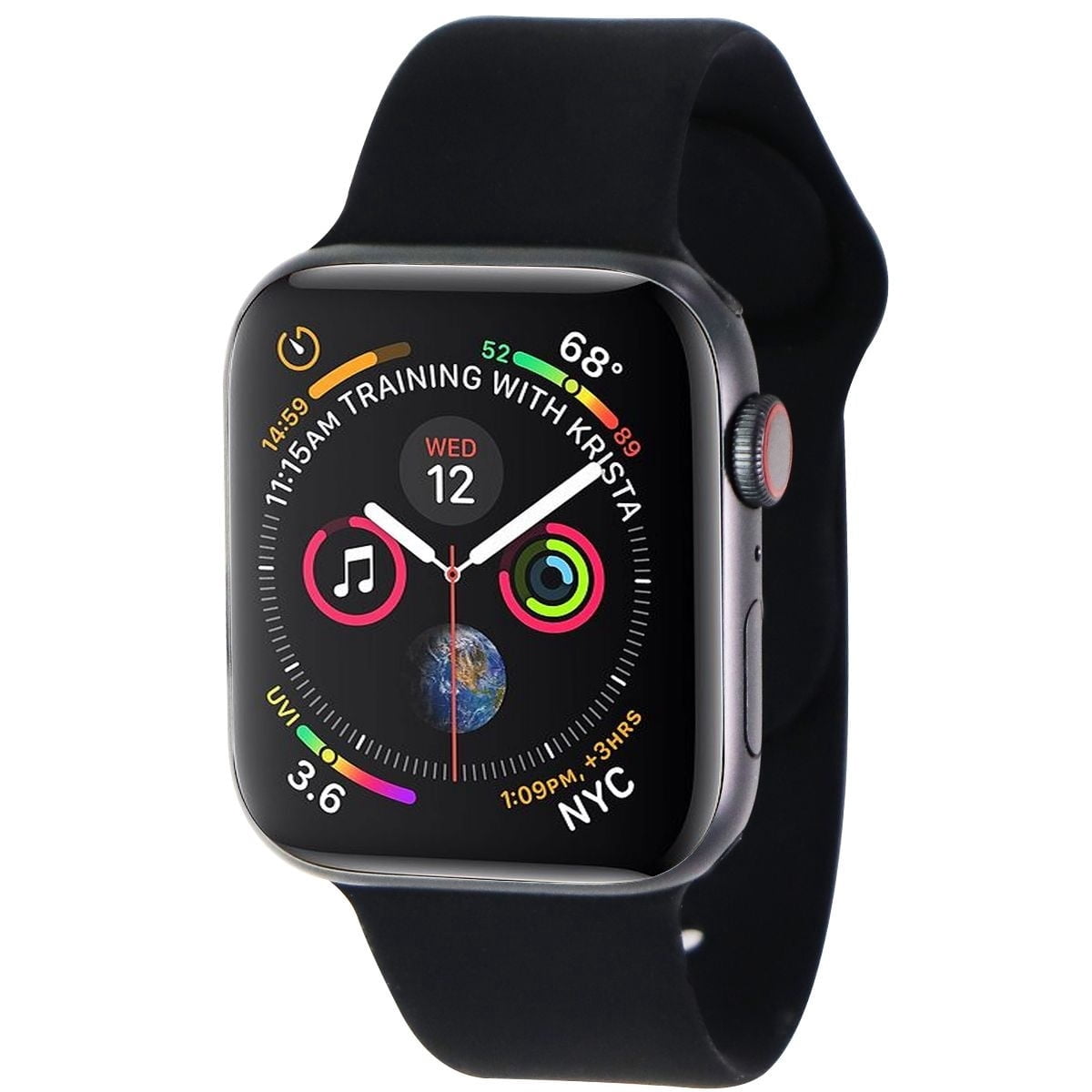 Pre-Owned Apple Watch Series 4 (GPS + Cellular, 44mm) - Space