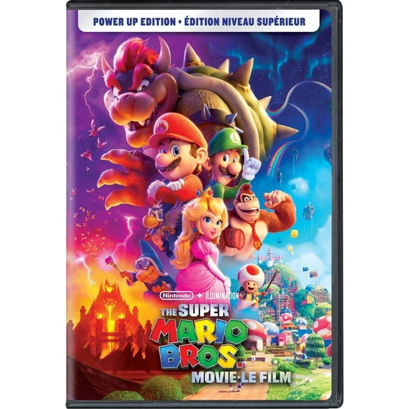 THE SUPER MARIO BROS. MOVIE - POWER UP EDITION [DVD]
