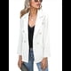 thumbnail image 1 of Chaqueta Blazer para Mujer, Informal, de Negocios, con Frente Abierto, Solapa, Elegante Abrigo con Bolsillos L, 1 of 9