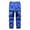 #0163-Blue, variant on Cowsor Kids Boys Girls Fashion Outdoor Softshell Pants Waterproof Breathable Warm Fleece Lined Hiking Skiing Pants For All Seasons