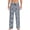 Black, variant on Anchors And Steering Wheel Print Mens Pajama Pants Sleep & Lounge Pants, PJ Bottoms With elastic waistb and Pockets