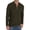 Army Green, variant on GIRUNS Men's Polo Shirts Long Sleeve Knit Polo Quarter Zipper Casual Waffle Goft Shirt Dark Khaki XL