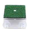 thumbnail image 1 of Basking Platform, Acrylic Simulation Green Grass Tortoise Resting Terrace  Ramp  Ladder Tortoise Climbing Ladder For Aquarium Fish, 1 of 8