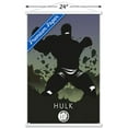 thumbnail image 3 of Marvel Heroic Silhouette - Hulk Wall Poster with Wooden Magnetic Frame, 22.375" x 34", 3 of 3