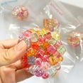 thumbnail image 3 of Cube Stress Ball, Soft Rubber Fidget Toy for Hand Squeezing, Sensory Anxiety Relief, Tactile Focus Aid, Portable Decompression Cube for Relaxation, 3 of 6