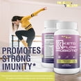 thumbnail image 5 of KETO FLOW PROBIOTIC - Premium Probiotics & Prebiotics - Keto Friendly Probiotic Formula - 40 Billion CFU - Promote Healthy Gut Biome - Immune Support & Digestive Support - Aid Energy, Bloating Relief, 5 of 7