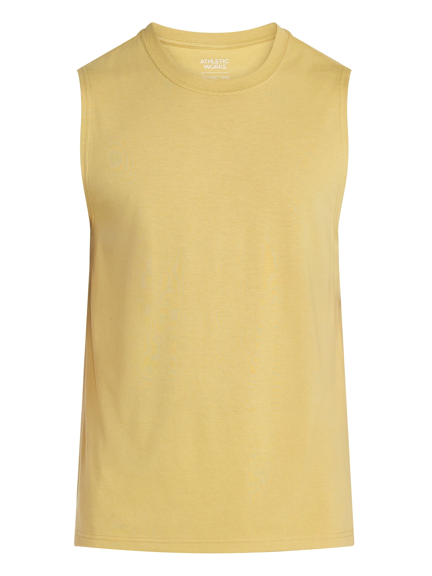 Athletic Works Men's and Men's Big & Tall Tri-Blend Muscle Tee, Sizes XS-4XLT