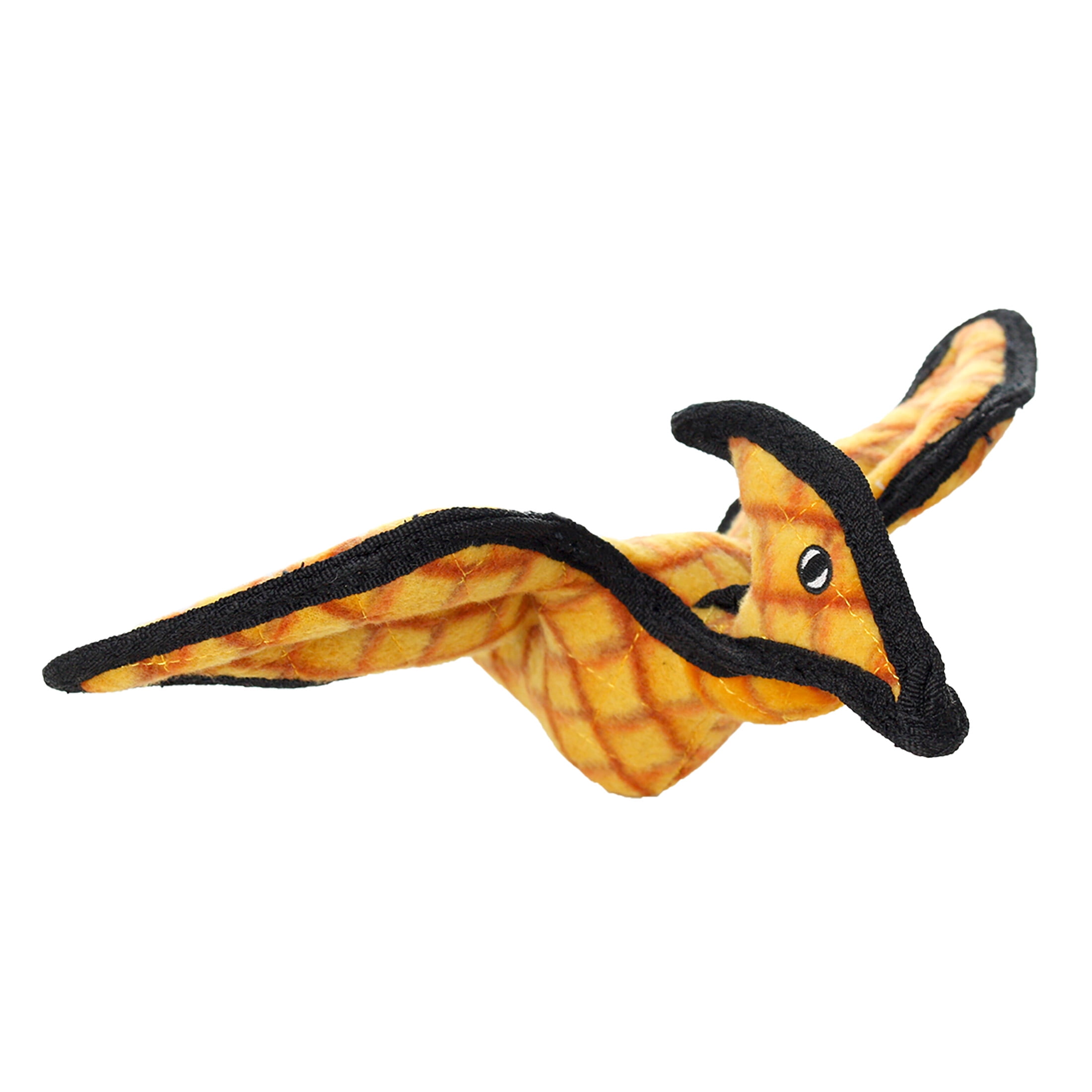 Tuffy Jr Dinosaur Pterodactyl Durable Plush Squeaky Dog Toy