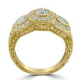 thumbnail image 3 of Pompeii 1 1/2ct Antique Diamond 3 Stone Ring 14K Yellow Gold (H/I,I1-I2), 3 of 6