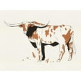 thumbnail image 3 of Green, Jacob 14x12 Black Modern Framed Museum Art Print Titled - Terre Cotta Steer II, 3 of 5