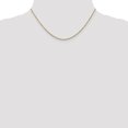 thumbnail image 2 of 14k Yellow Gold 16 Inch 1.45mm Cable Chain Necklace Pendant Charm Round Link, 2 of 9