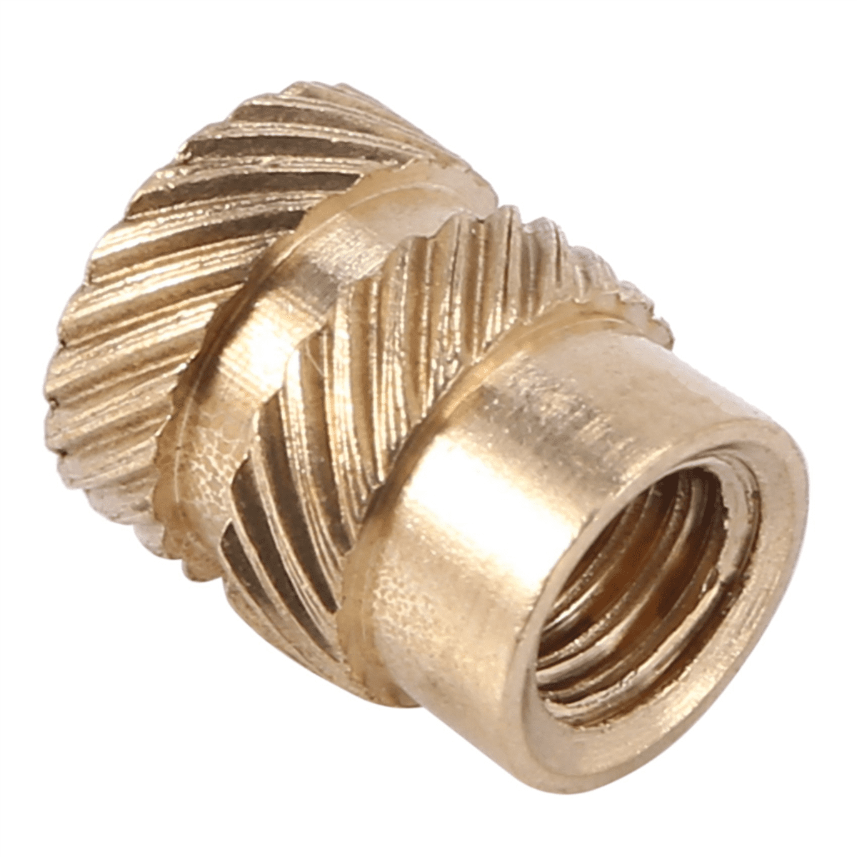 1000Pcs M3 Thread Knurled Brass Threaded Heat Set Heat Insert Embedment Nut for 3D Printer