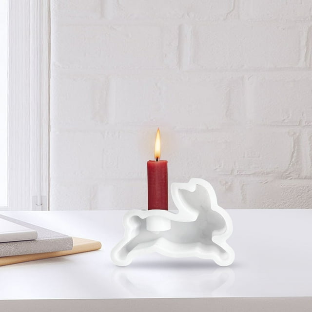 Series Candle Holders Mould | Easter Aromatherapy Gypsum Dropper Mold | Silicone Mold for Diy Candle Making | Durable Craft Tool for Home Decor and Gift Projects