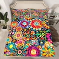 thumbnail image 2 of Castle Fairy Boys Girls Vintage Flower Twin Sheet Sets,Chic Floral Bedding, 2 of 7
