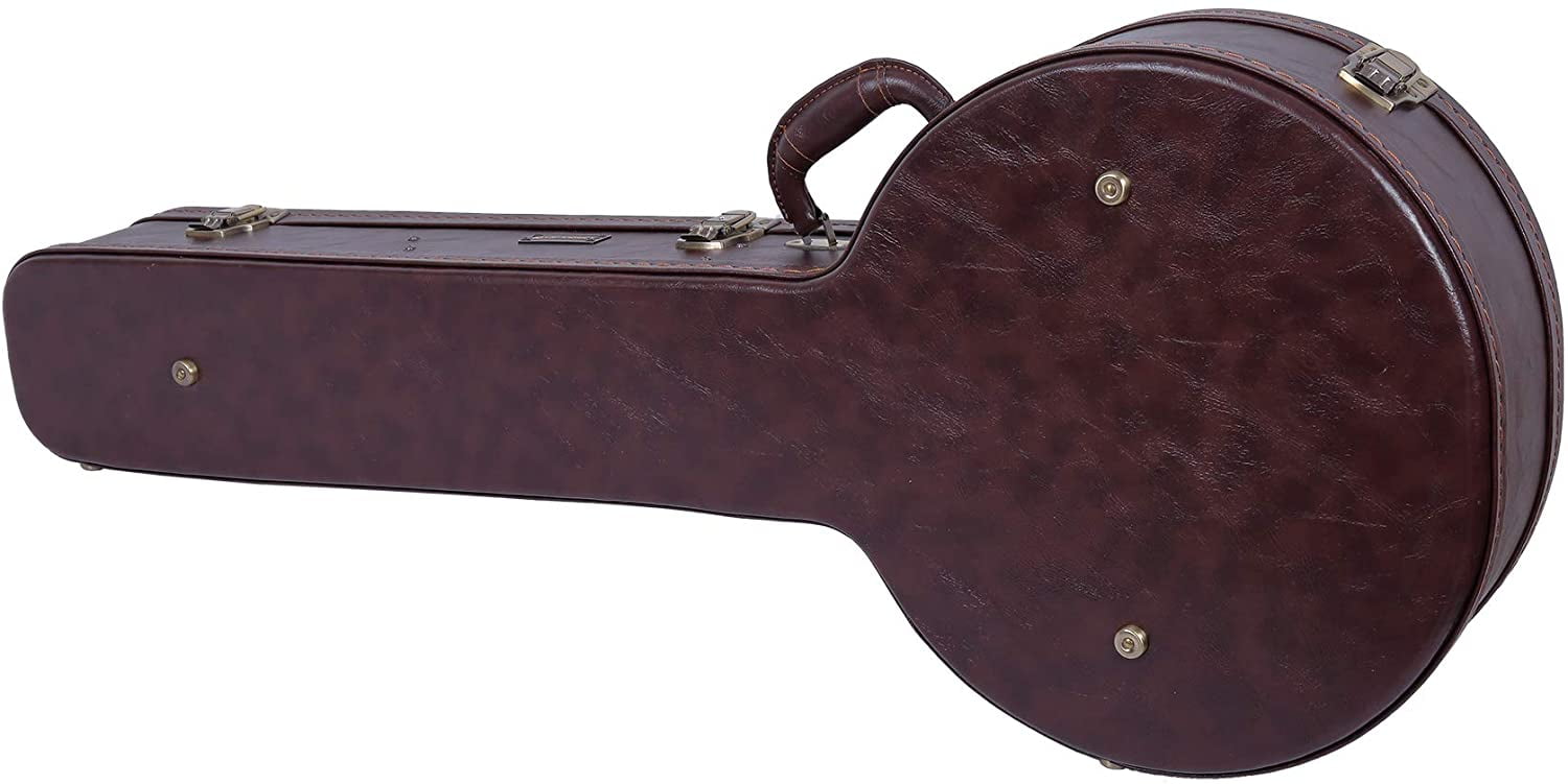 Crossrock 5 String Resonator Banjo Hard Case Multi-layer Wood Hardshell 3 colors