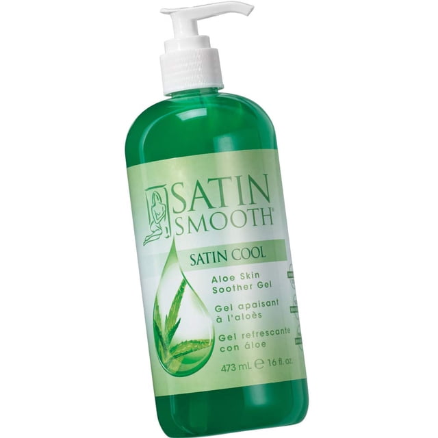 Gel de aloe vera SATIN SMOOTH, calmante para después de la cera, 480 ml