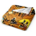 thumbnail image 2 of Black Women Fleece Throw Blanket Ultra Soft Cozy Ethnic African American Decorative Flannel Blanket for Home Bed Couch Chair Travel 80x60in, 2 of 6