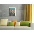 thumbnail image 4 of Holiday Cruises to the Mediterranean - RMSP Arcadian - Vintage Ocean Liner Travel Poster by Frank Newbould c.1924 - Fine Art Matte Paper Print (Unframed) 20x26in, 4 of 4