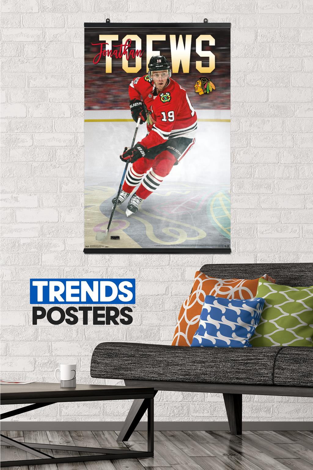 NHL Chicago Blackhawks - Jonathan Toews 17 Wall Poster, 22.375" x 34"
