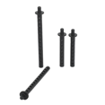 thumbnail image 2 of 12Pcs Model Car Shell Column L70mm/110mm Front Rear Body Post Mount R86018 Standoff Pillar for 86100 1/10 RC Cars, 2 of 7