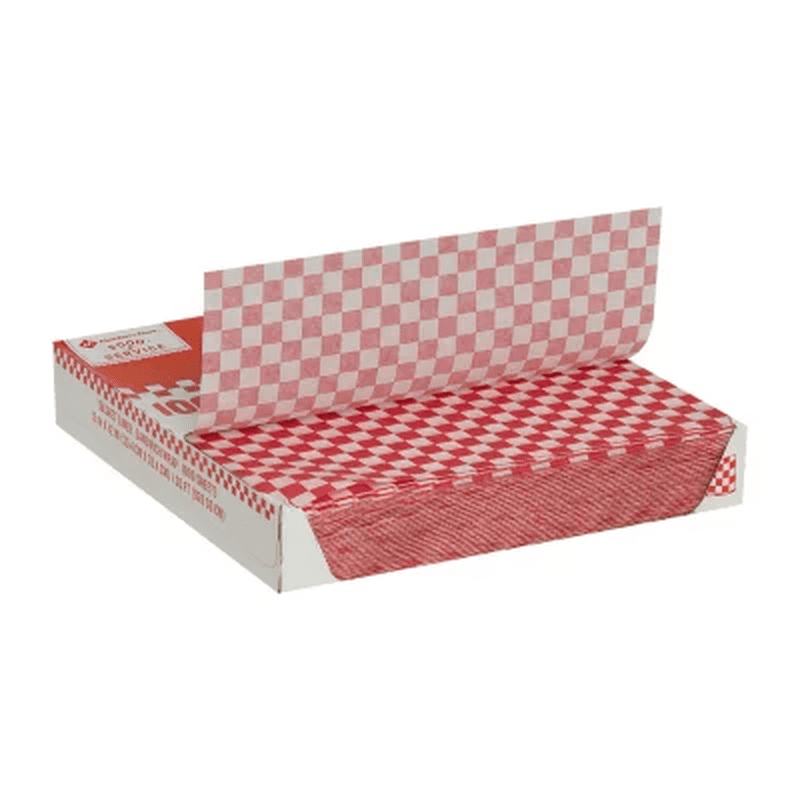 Black Tubs Pots Free Post Blue Baskets Gingham Greaseproof Paper Sheets Red 