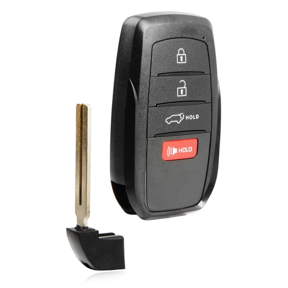 Keyless Entry Remote Key Fob Replacement 4-Button for 2022-2025 Toyota Corolla Cross (HYQ14FBW, 8990H-0A020)