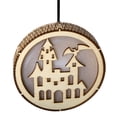 thumbnail image 2 of Mom's Best Letreros LED de madera para colgar en la pared de Halloween, 2 of 2