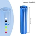 thumbnail image 2 of Uxcell 240mm Flat 2m Blue Heat Shrink Tube Wraps Battery Wrap for Big Battery Pack, 2 of 5