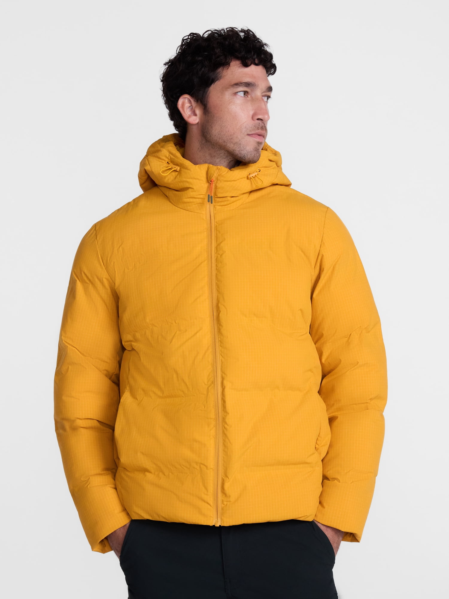 Ozark Trail Men's and Big Men's Ripstop Puffer Jacket, Sizes S-3XL