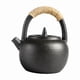 thumbnail image 1 of Tetera japonesa de cerámica, tetera decorativa con asa, para la cocina, para Año Nuevo Negro, 1 of 9