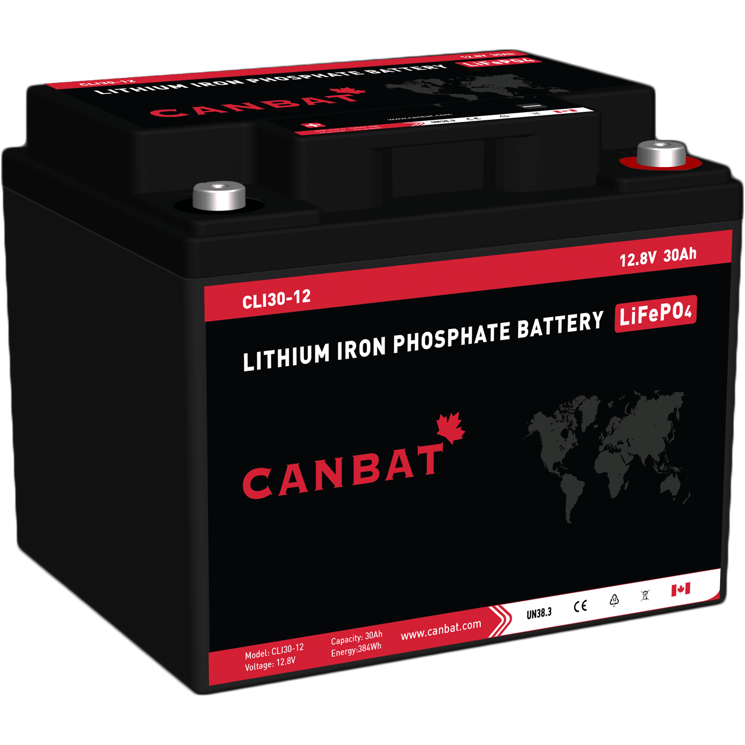 12V 30Ah Lithium Battery (LiFePO4) - Walmart.ca