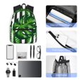 thumbnail image 4 of Fuzoiu Palm Greenery Print School Backpack for Teens,Large Bookbag,Lightweight Laptop Bag for Travel, Work, School & Outdoor Adventures, 4 of 6