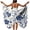 #1, variant on Women's Plus Size Swimsuit Cover Up Spaghetti Strap Wrap Dress Floral Lightweight Sarong Beachwear Bikini Coverups Oversized Cover Up Swimwear S-5XL