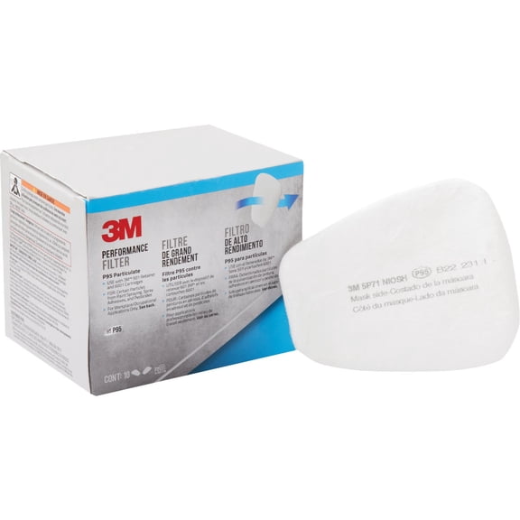 3M Particulate Filter P95 - Respirator Accessory - 10 Pack