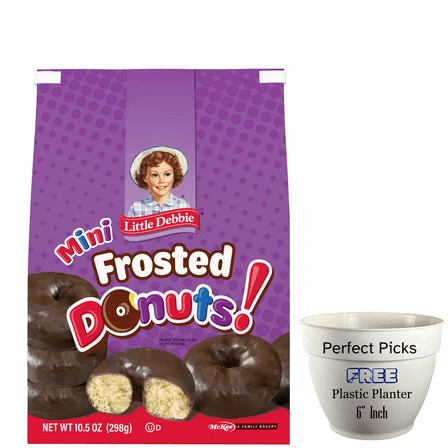 Little Debbie Frosted Mini Donuts, 10.5 oz