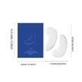 thumbnail image 2 of Eye Patches, Under Eye Wrinkle Patches, Anti-Wrinkle Under Eye Treatment for Dark Circles, Firming & Anti-Aging -5 Pairs, 2 of 8
