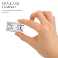 thumbnail image 5 of NICEXMAS 4Pcs Wall Mounted Hanging Hooks Heavy Duty Stainless Steel Photo Frame Hangers, 5 of 8